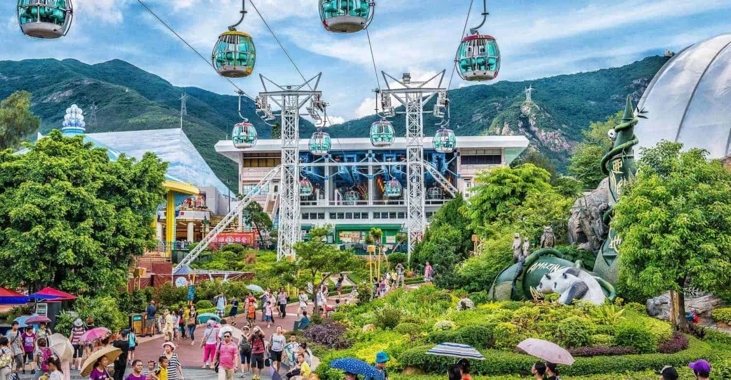 Oceanpark Hong Kong CableCarStation