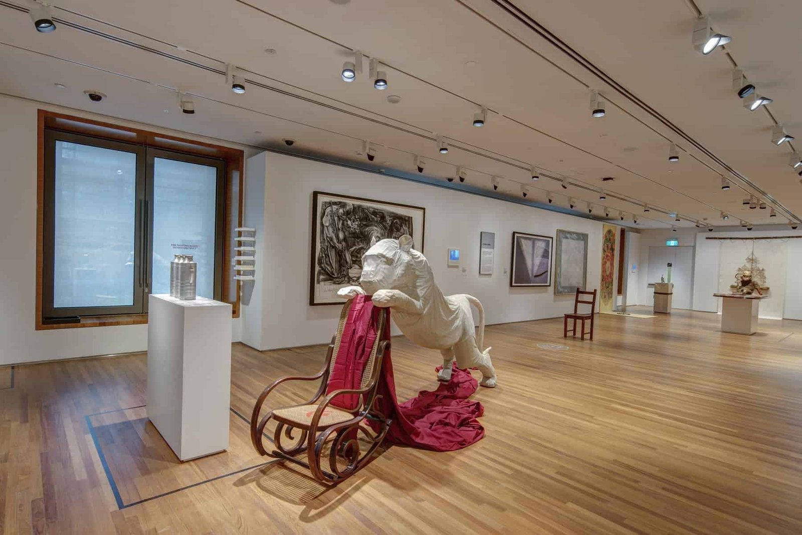 National Gallery Singapore exhibtion area