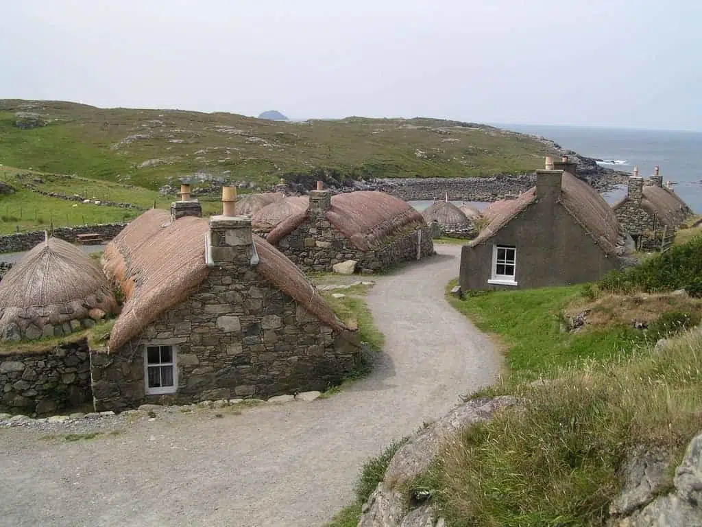 The 500 inner and External Hebrides northwest of Scotland 