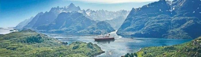 Hurtigruten, trollfjorden Norge