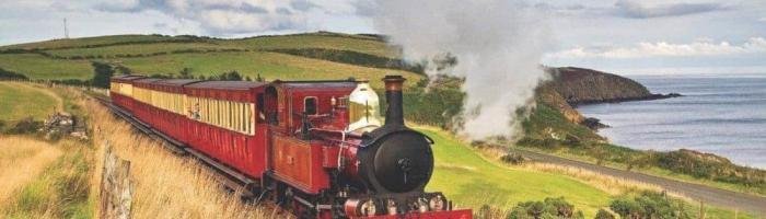 Isle of Man ny steamtrain