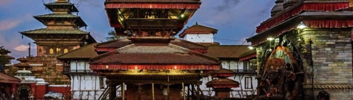 Garden of Dreams i hovedstaden Kathmandu i Nepal