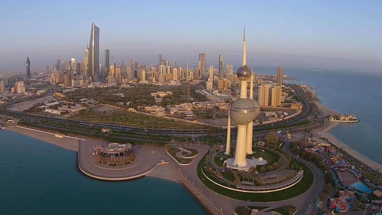 Kuwait, and futuristic city development. Smallest countries in Asia