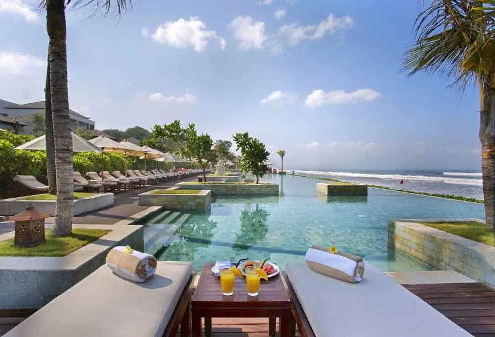 top bali hotels bali — Seminyak Beach - top beach hotel, Bali