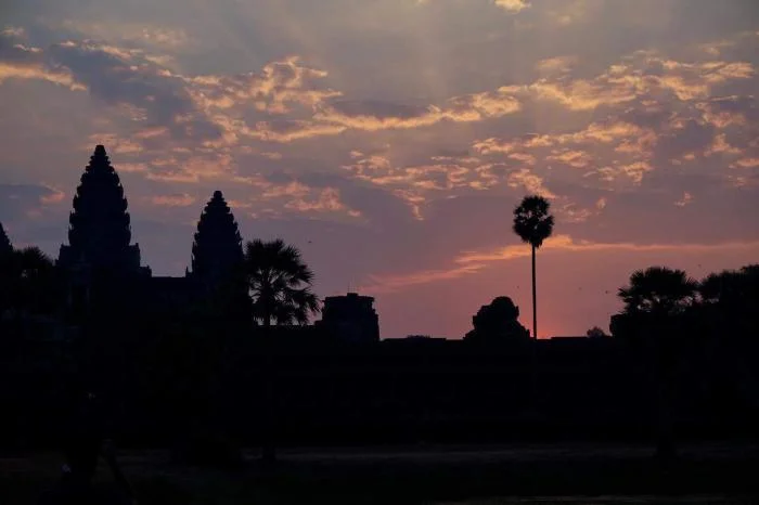 Siem-reap at sunset