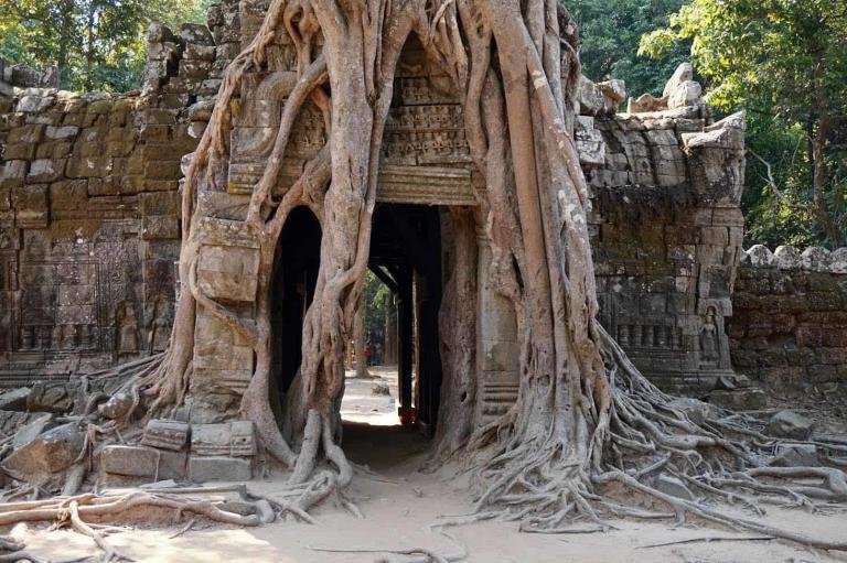 Siem Reap og Angkor Templerne i Cambodia