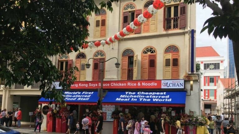 singapore streetfood med michelin stjerne