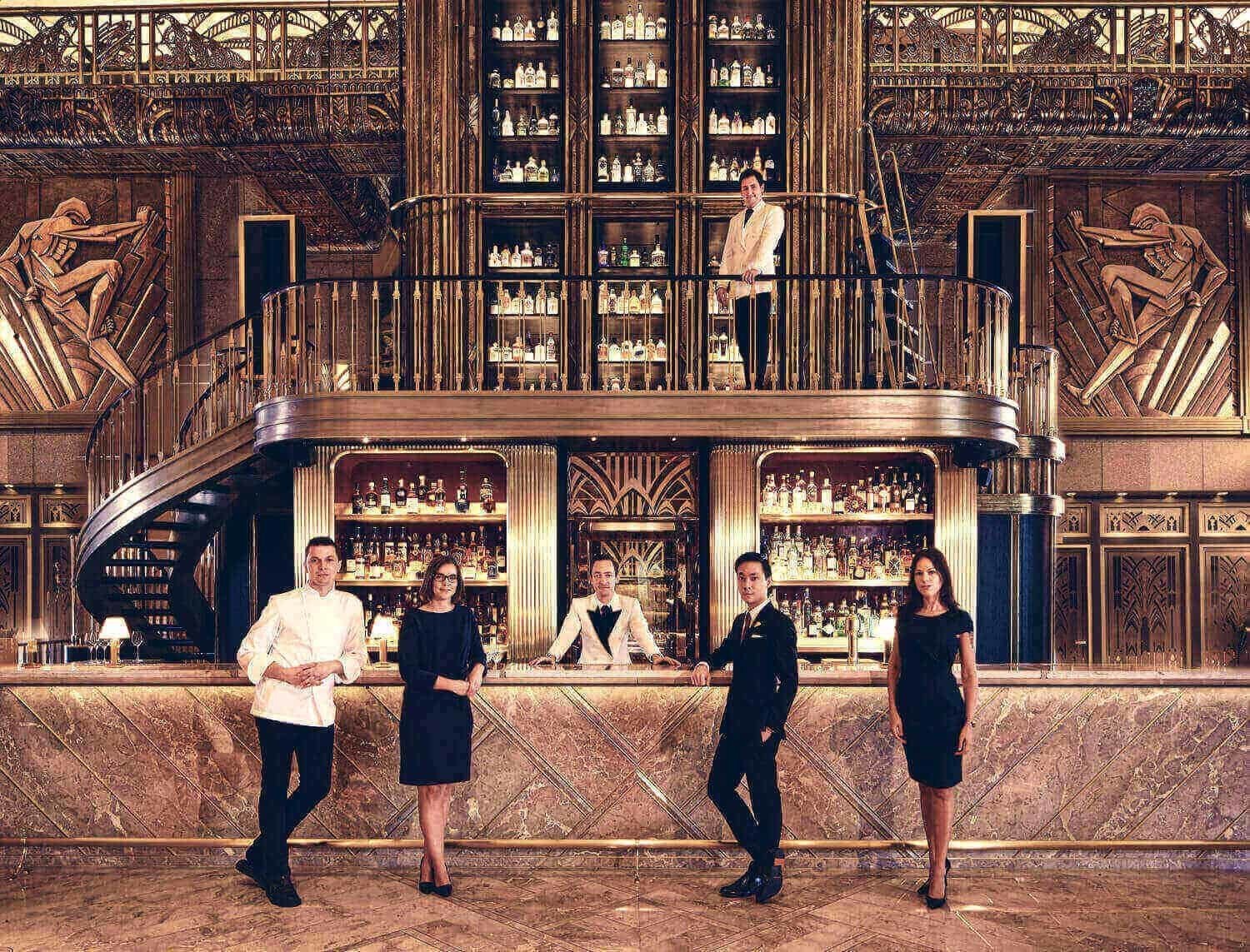 Singapore's bars. Atlas-Bar-Singapore-velkommen