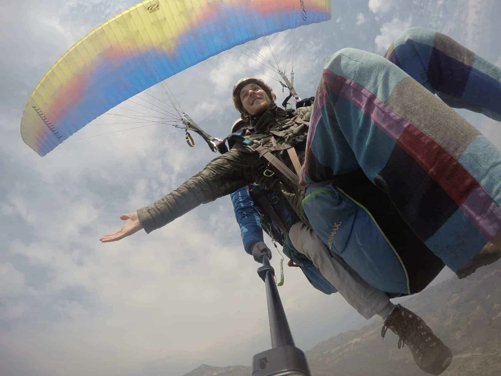paragliding nepal