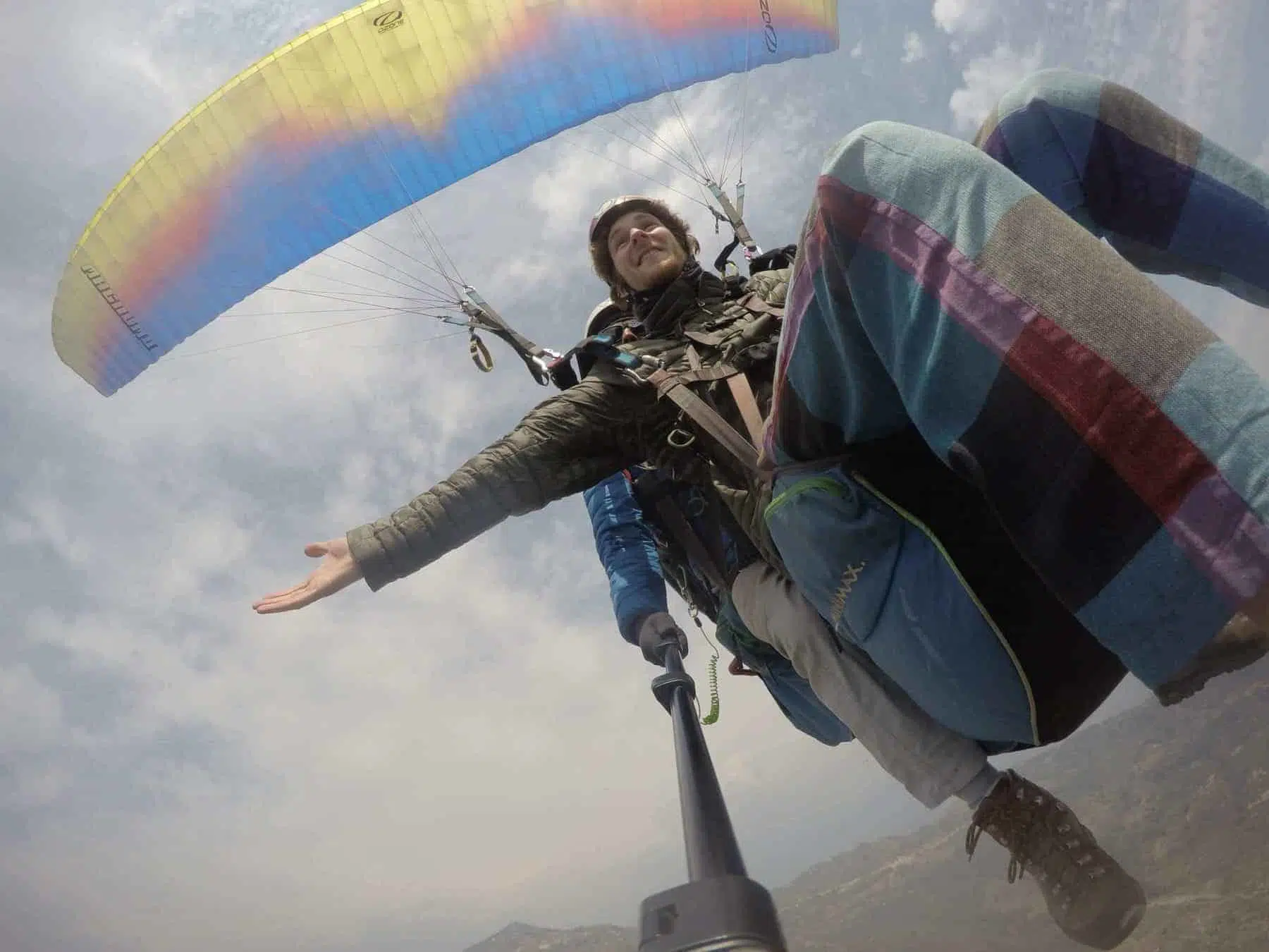 paragliding nepal