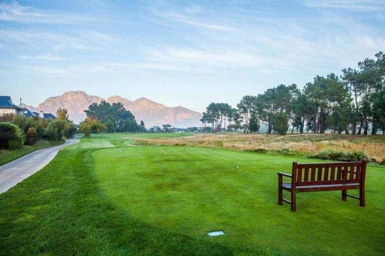 Golf courses in South Africa. Pearly Vally golfbane Sydafrika 2