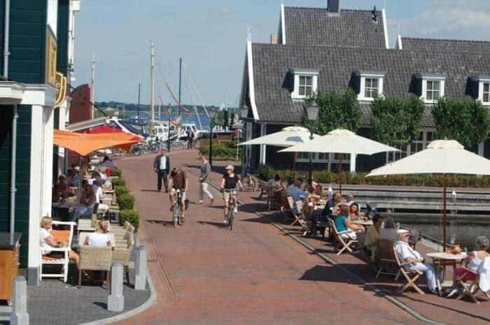 holland på cykel