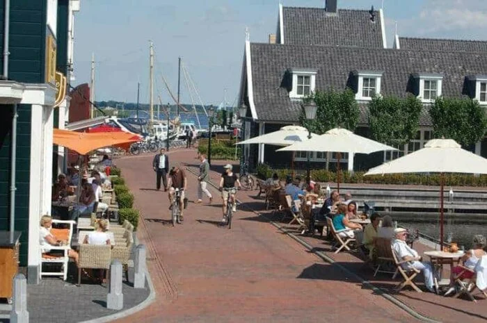 holland på cykel