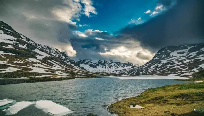 Haukeli-fjellet vestlandet Norge