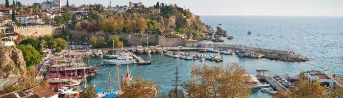 Antalya i den smukke bugt