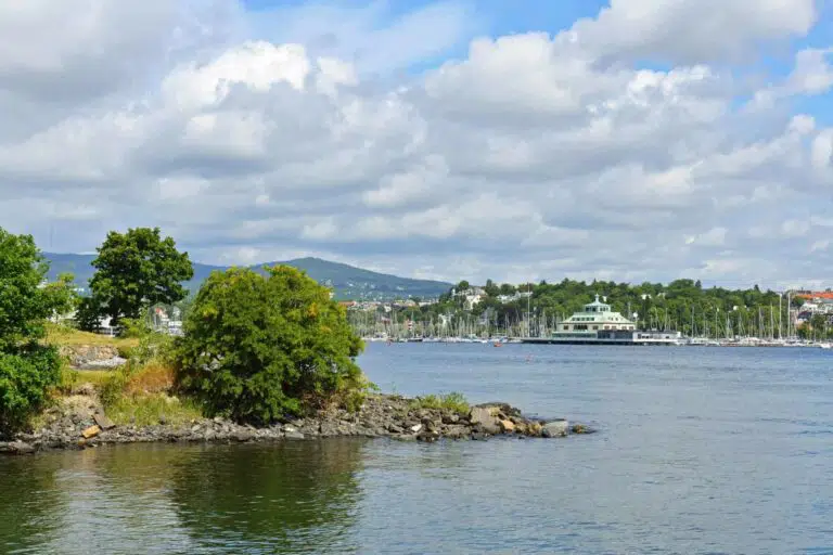 Bygdoy seen from the sea