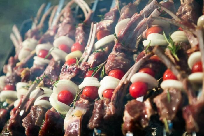 Shish-kebab på vej