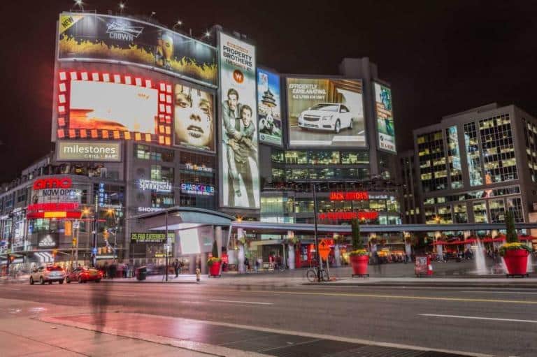 Yonge and Dundas square