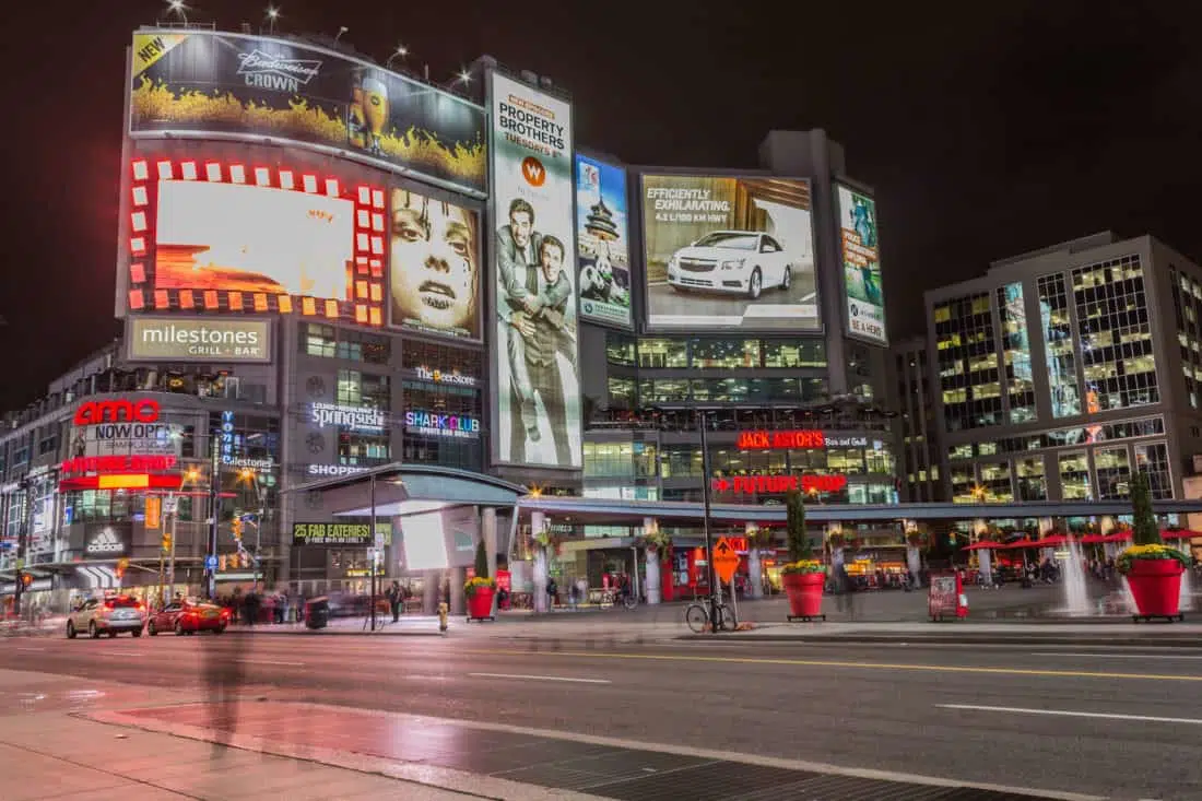 Yonge and Dundas square