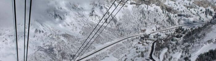 Mountains from Snowbird ski resort in Utah
