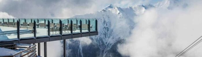 Samnaun ski terrasse