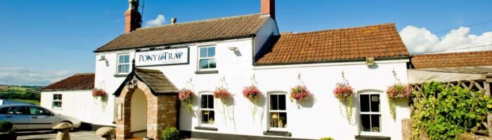 British Food is blooming. The Pony Trap gourmet place