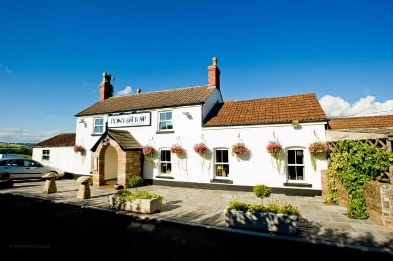 British Food is blooming. The Pony Trap gourmet place