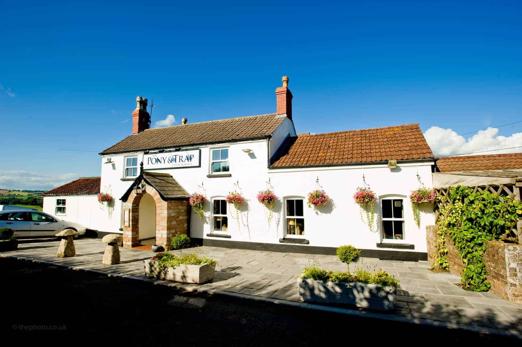 British Food is blooming. The Pony Trap gourmet place