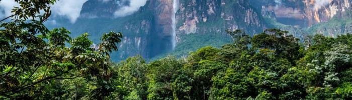 Angel Falls - the highest waterfall in the world - stunning beauty of nature