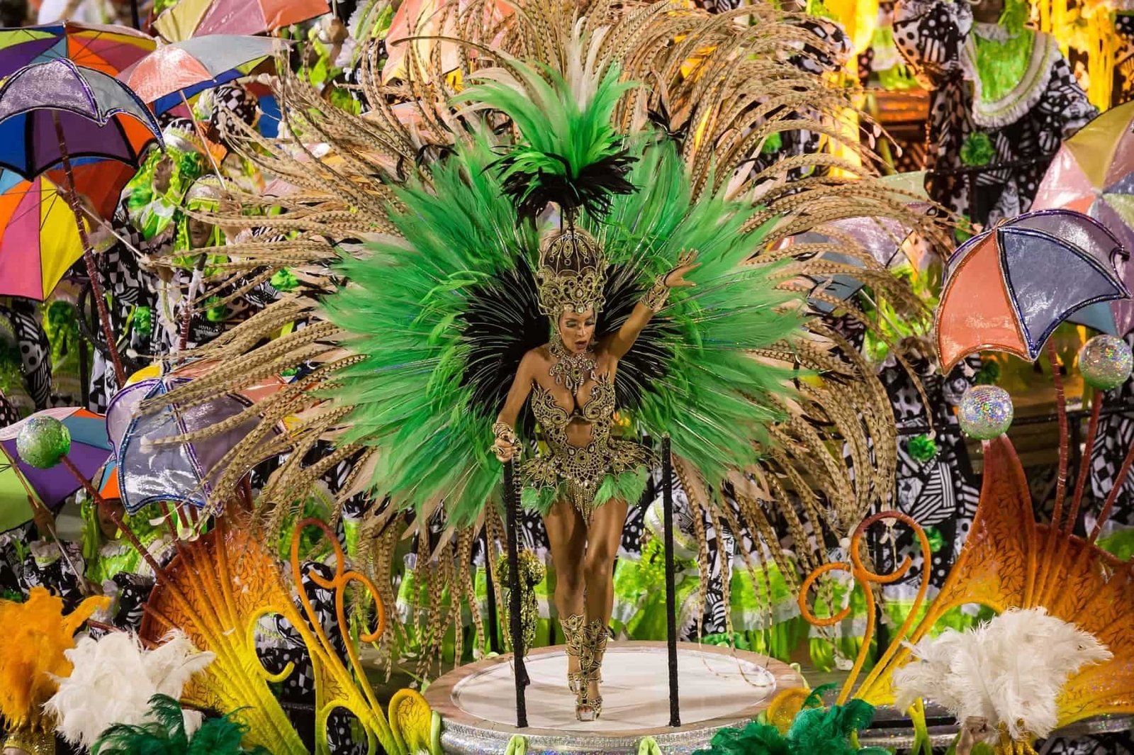 Carnival 2014 Rio de Janeiro. Sambodromo