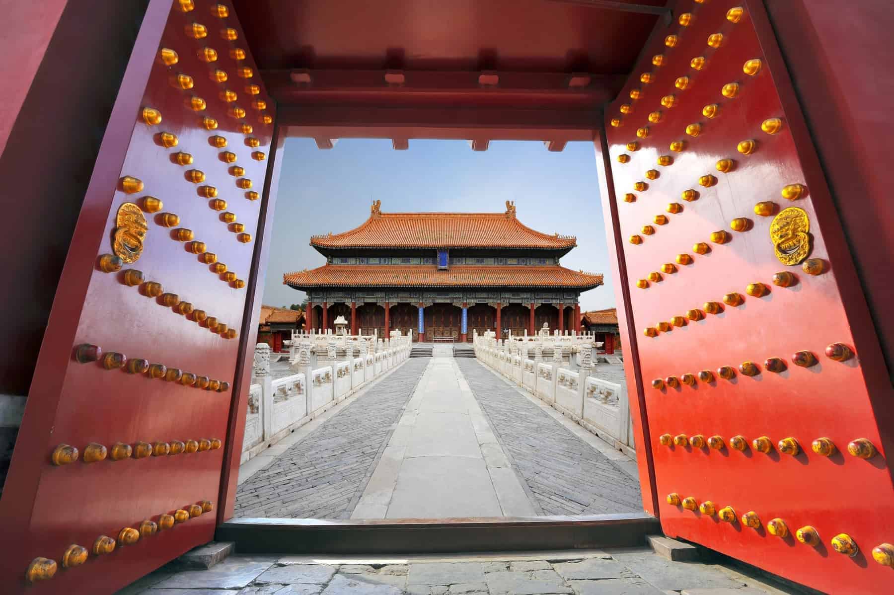 China, beijing forbidden city