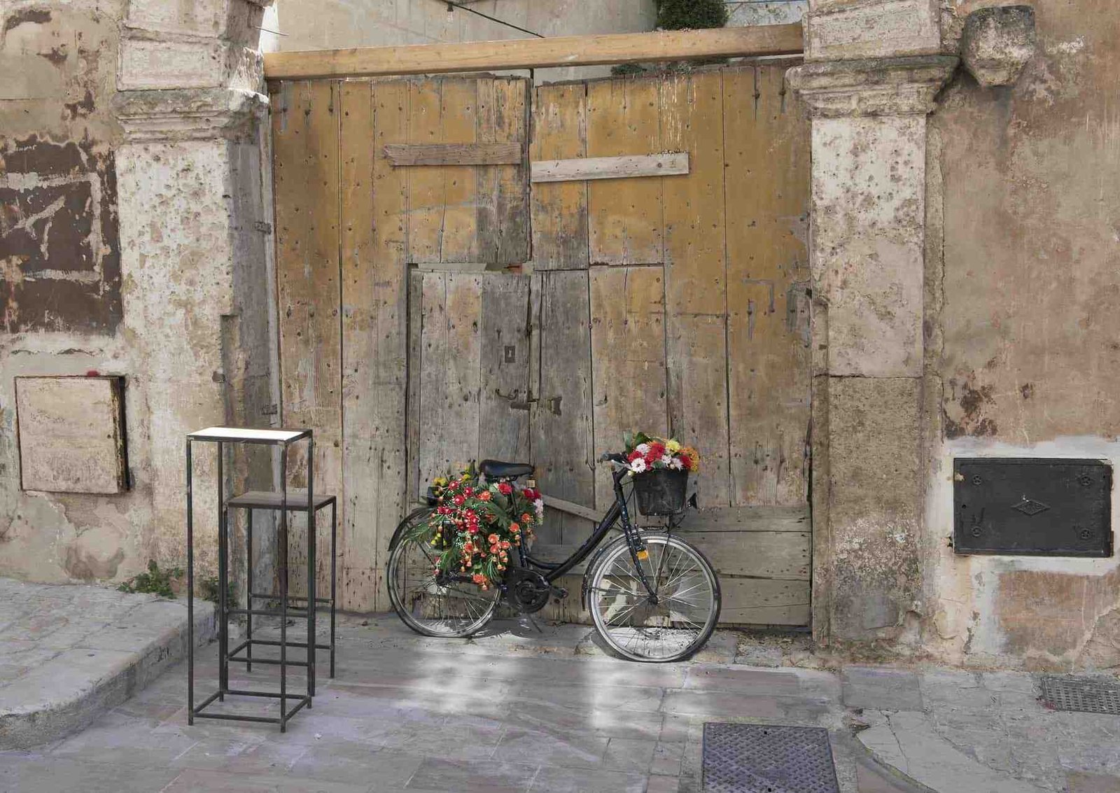 matera charming bike flower decorationmatera charming bike flower decoration