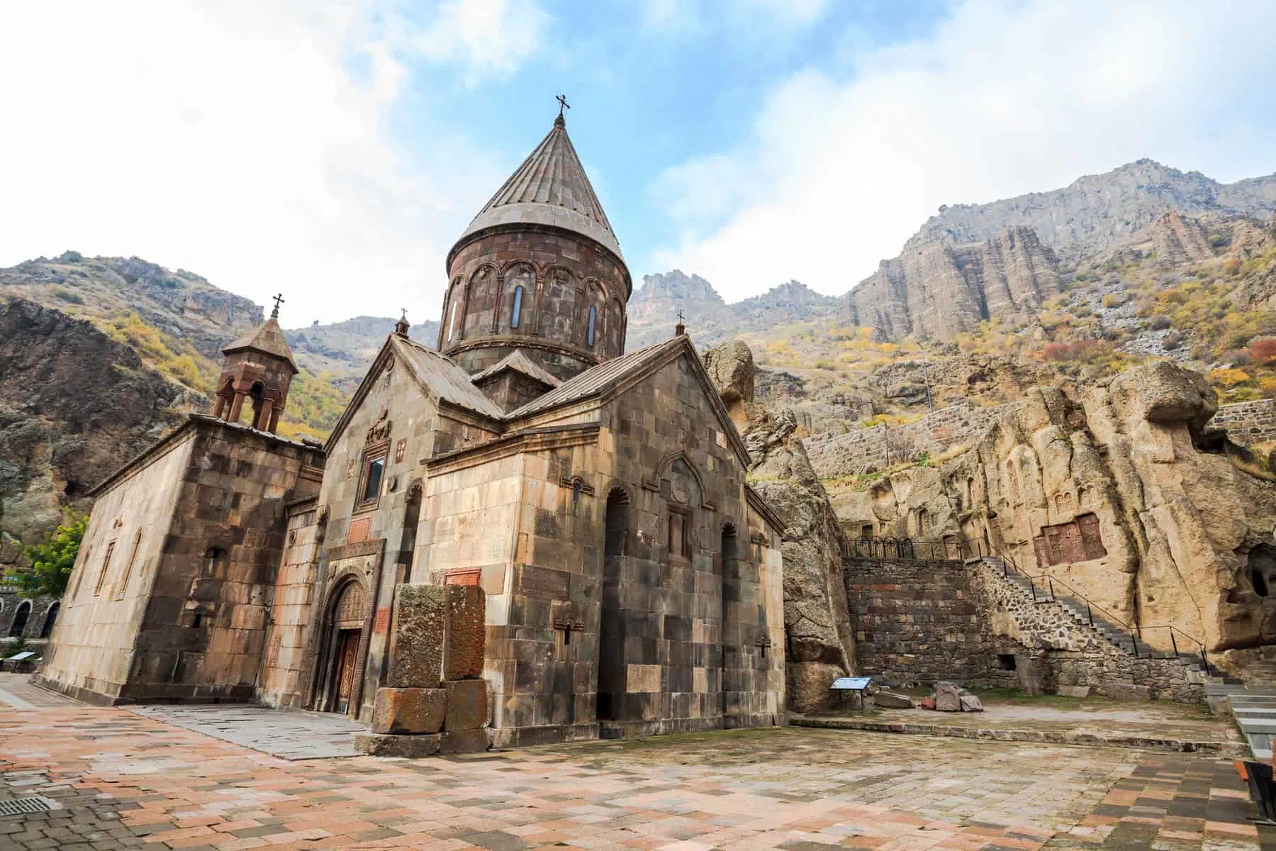 Monastery of Geghard is an Orthodox Christian monastery located in Kotayk Province of Armenia