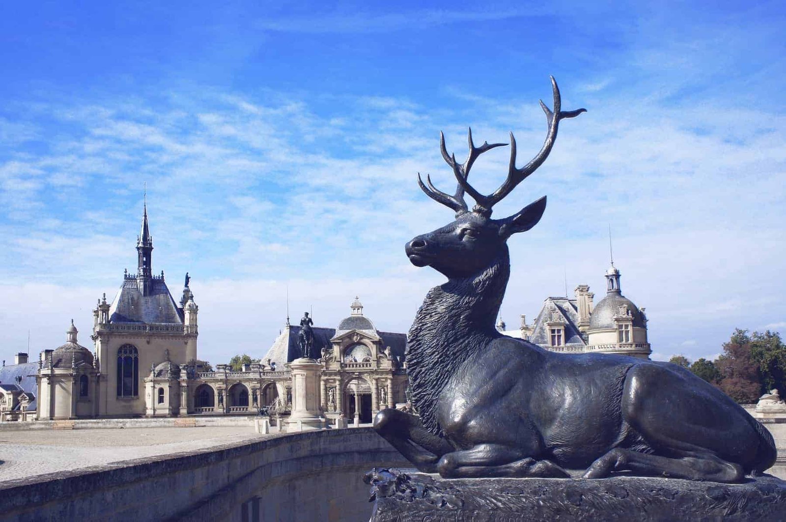 Chateau de Chambord, the largest castle in the Loire Valley. A UNESCO world heritage site in France