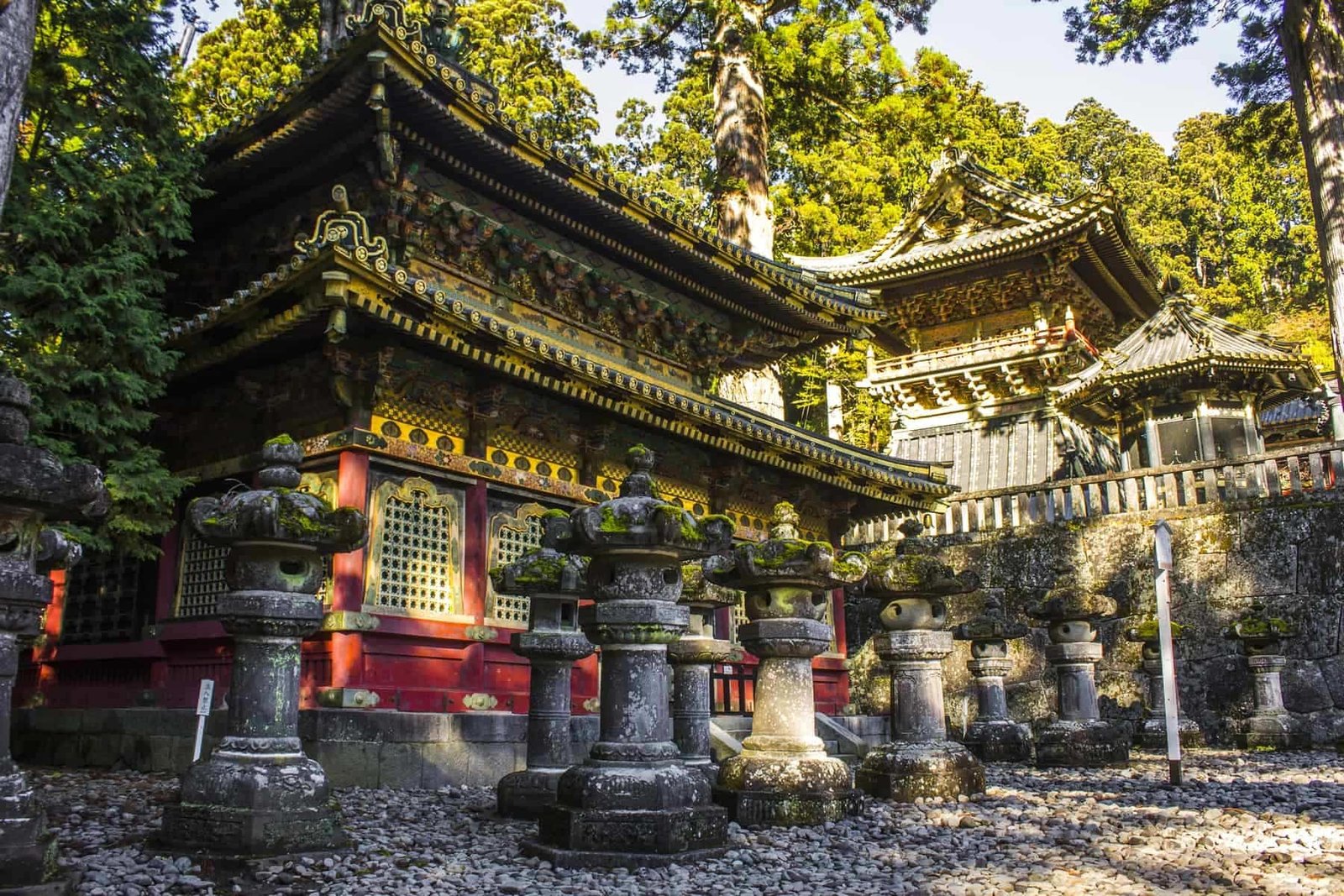 Tosho-gu, a Shinto shrine dedicated to Tokugawa Ieyasu, the founder of the Tokugawa shogunate, located in Nikko, Japan. A World Heritage Site since 1999