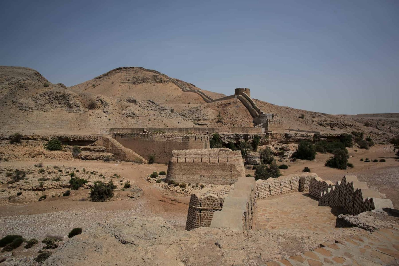 Great Wall Of Ranikot Fort, In Sindh