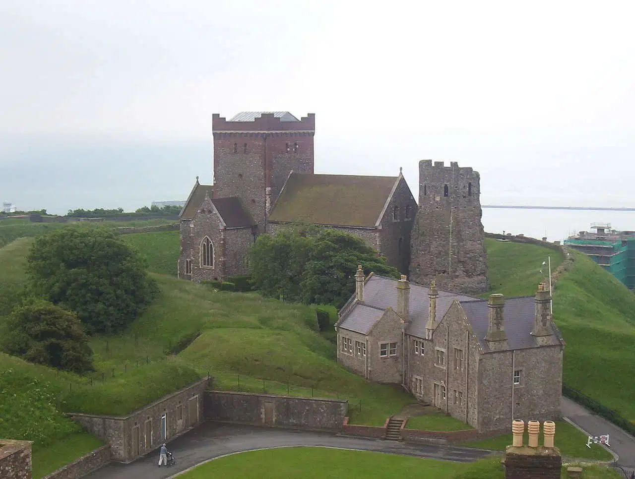 St. Mary in Castro church, Dover Castle, Kent, UK