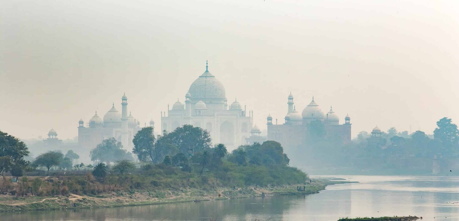 Agra, Taj Mahal, Landmark, architecture, INDIA, indian, river, february