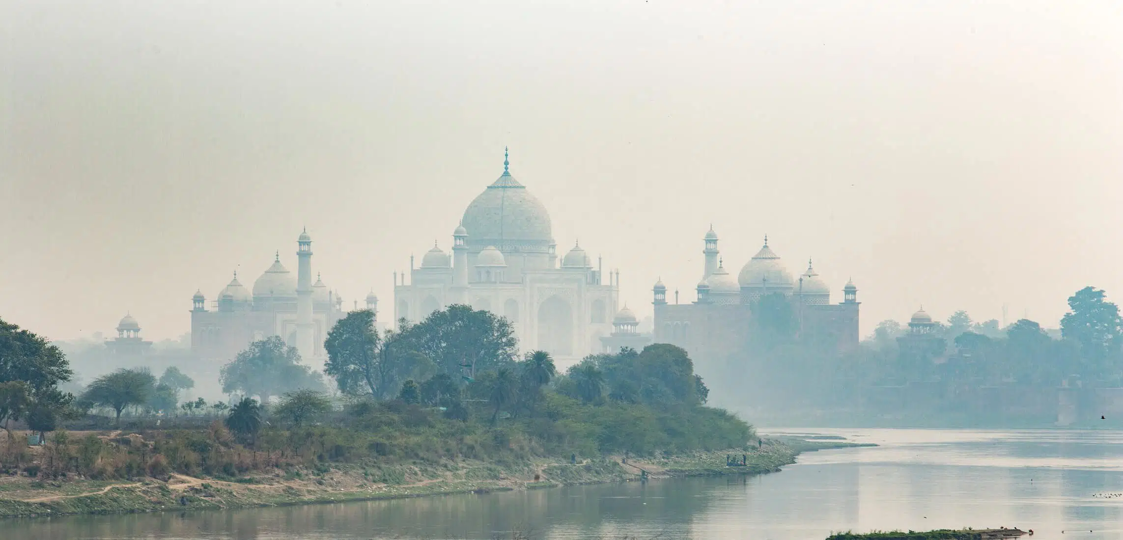 Agra, Taj Mahal, Landmark, architecture, INDIA, indian, river, february
