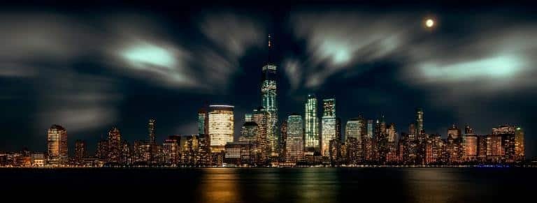 New York Skyline from Newport