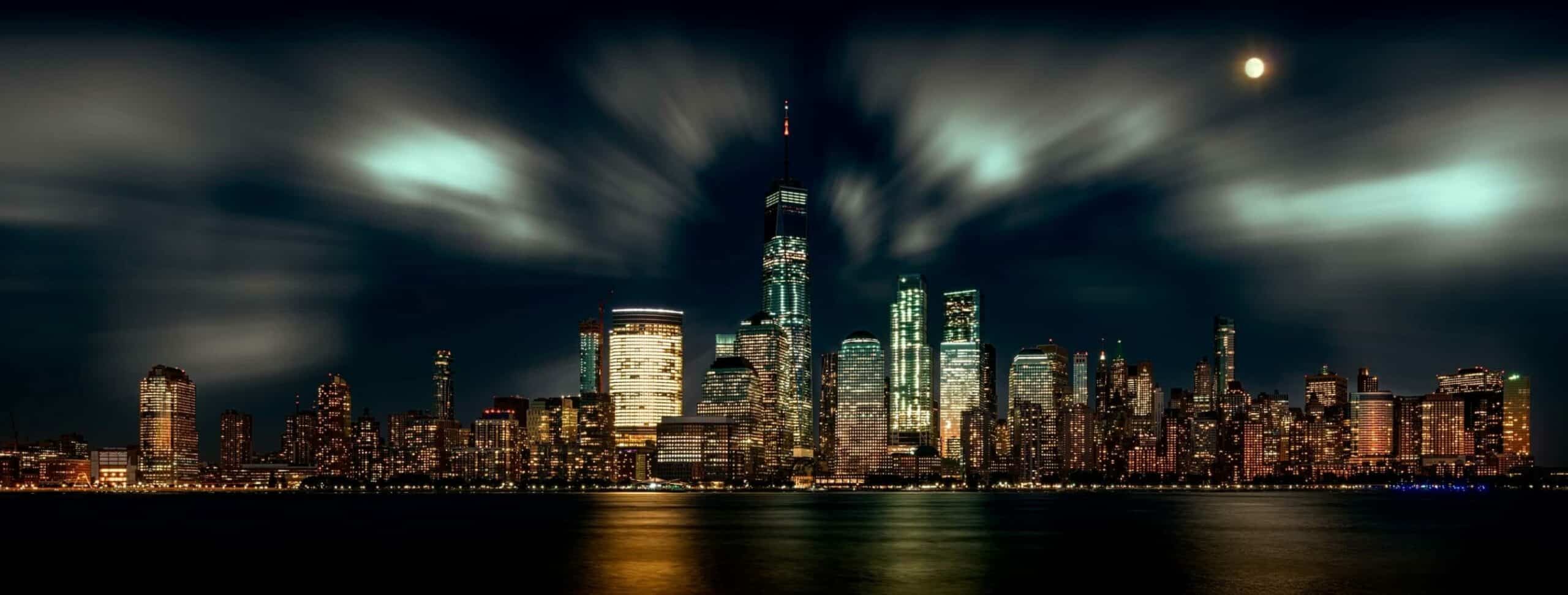 New York Skyline from Newport
