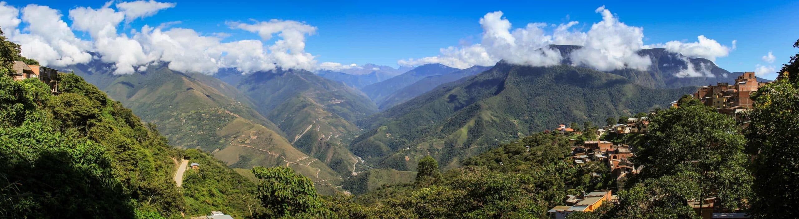 Bolivia - from the peaks of the Andes to lush rain forests. Bolivia Coroico