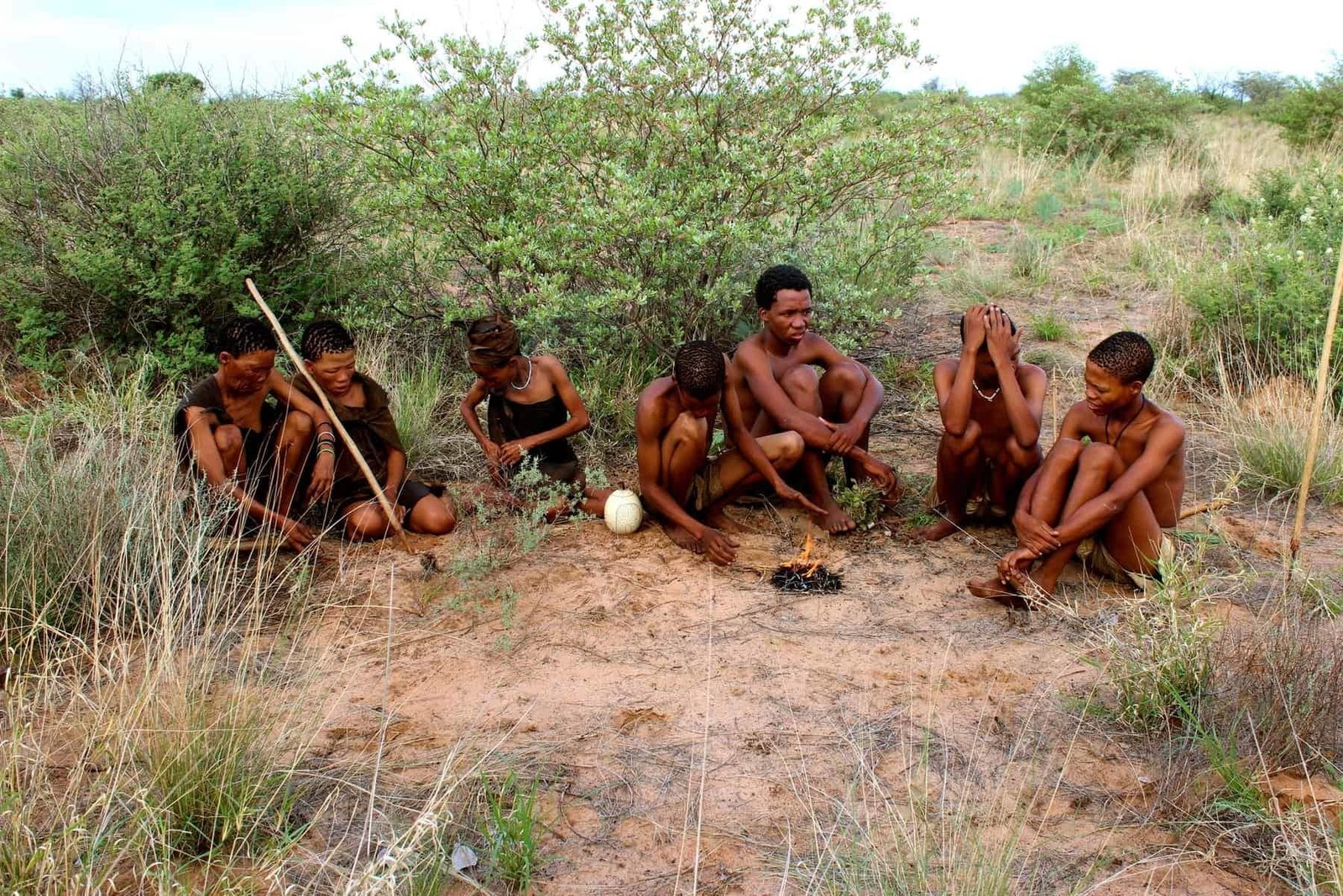 Botswana, the San Bushmen