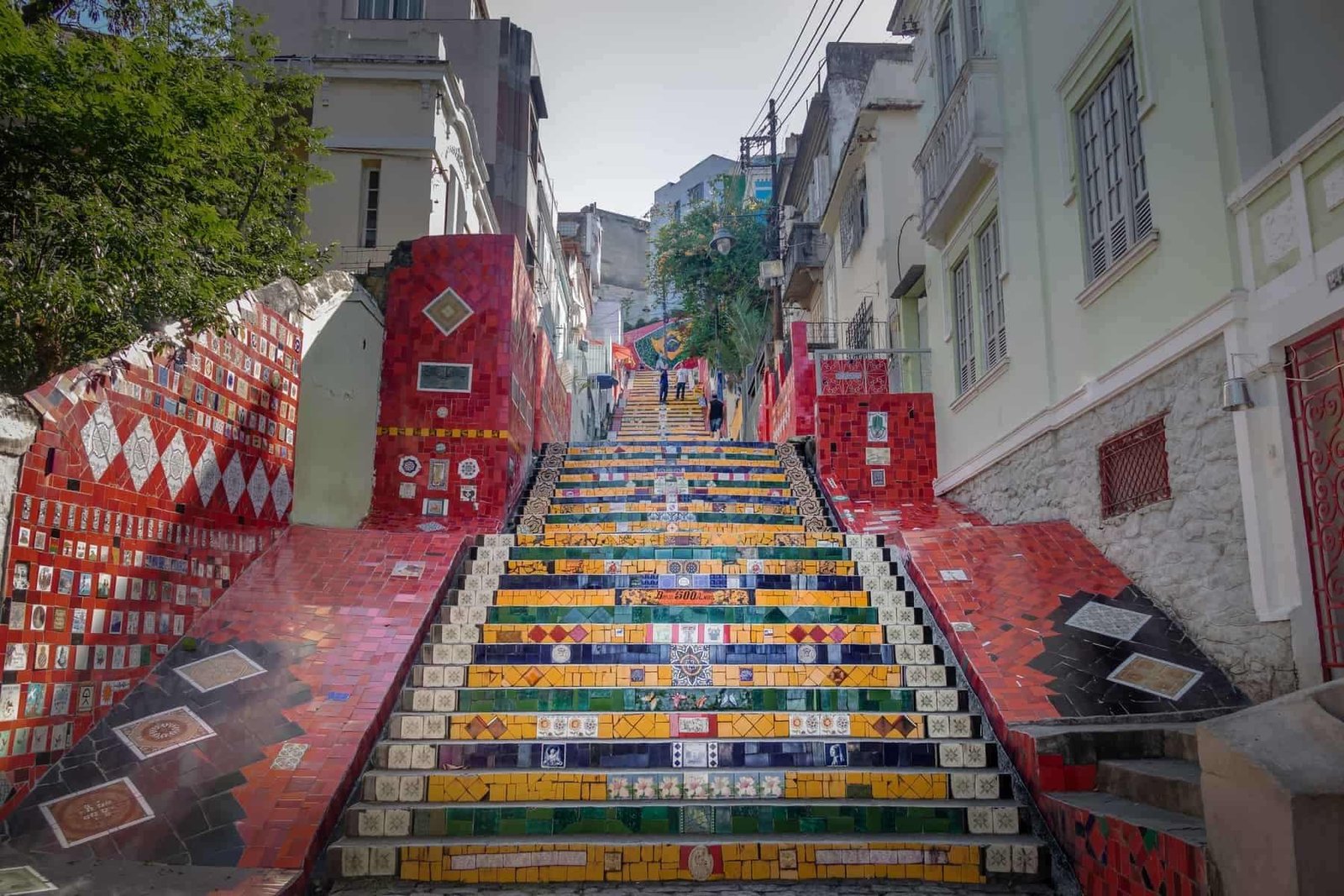 Escadaria Selaron Steps - Rio de Janeiro, Brazil. Destination, south.