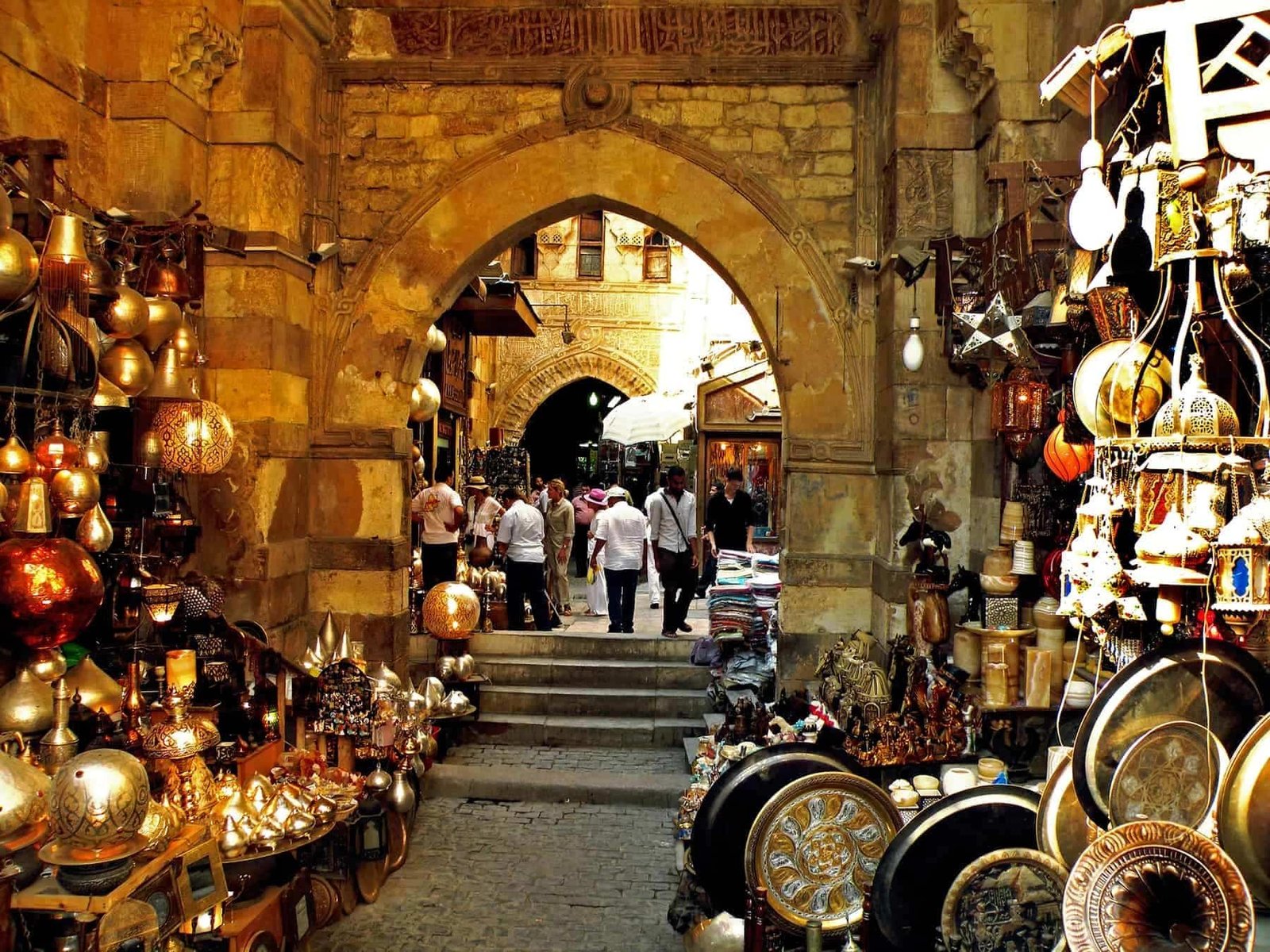 Cairo, Khan el khalili market in Cairo, Egypt.