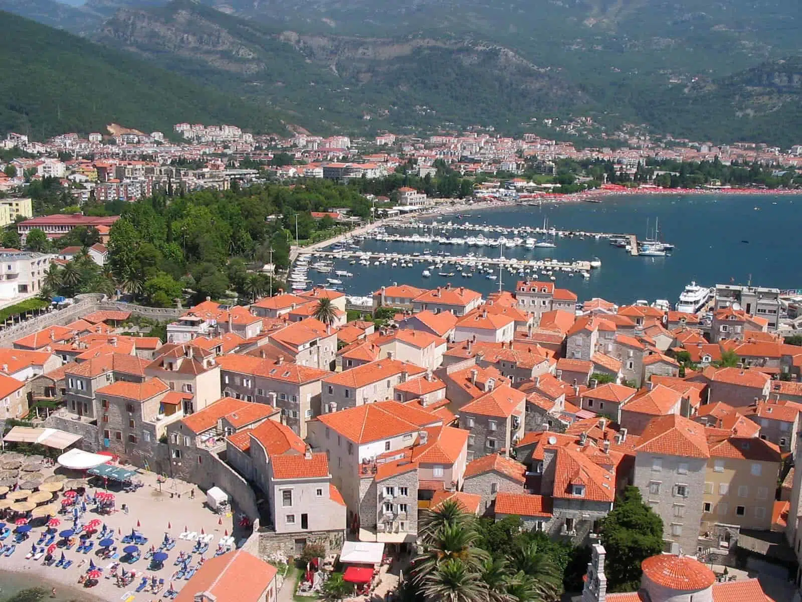 travel montenegro — panorama-of-budva-in-montenegro. Travel to Montenegro