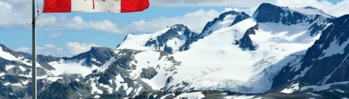 Rocky mountains at Whistler, Canada.