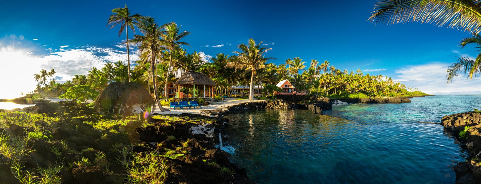 South side of Upolu, Samoa Islands. Oceania