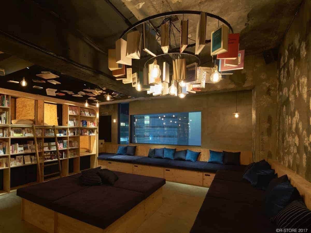 Luxury hotel lobby with modern design, elegant lighting, and spacious seating areas.