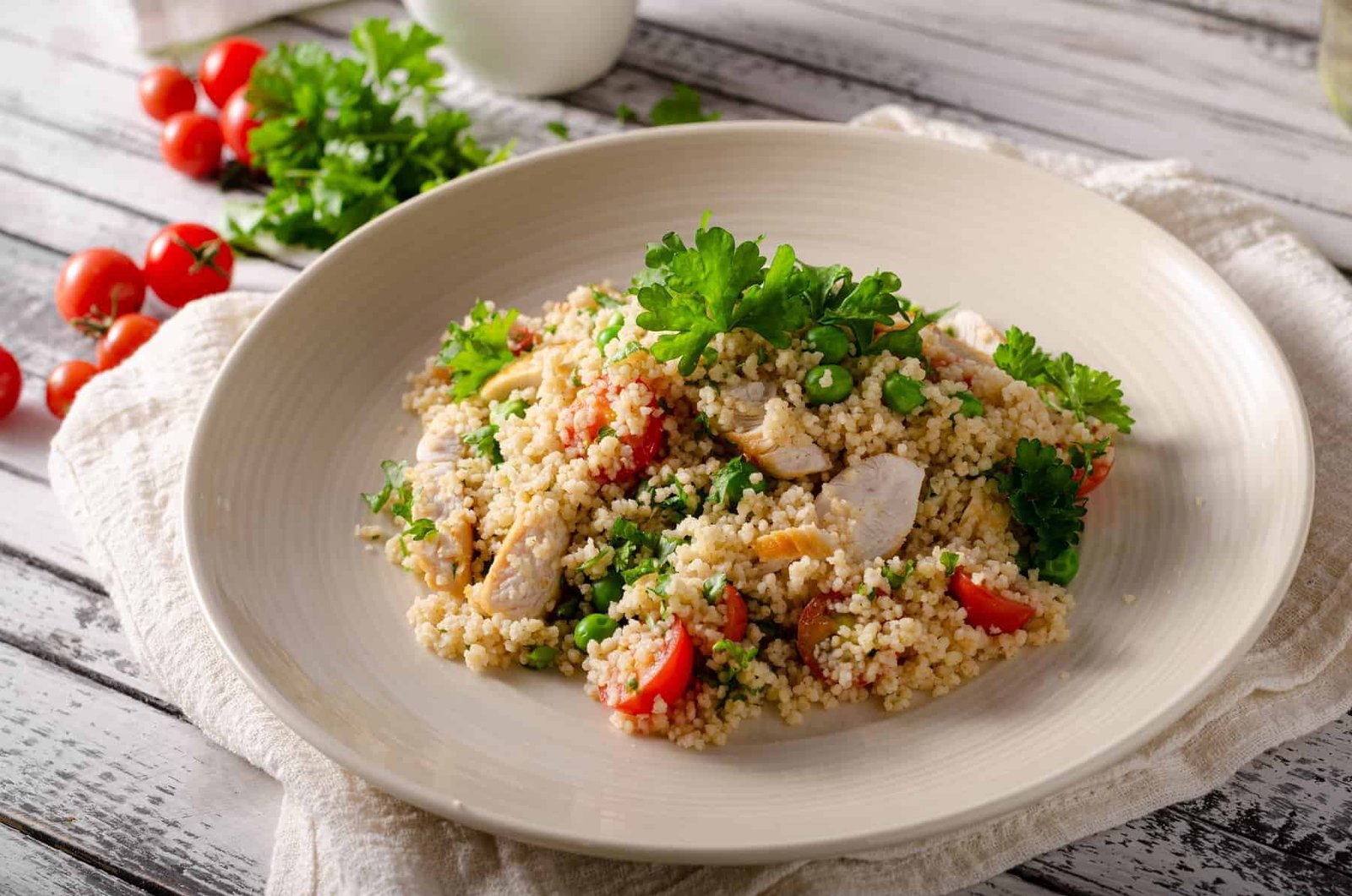 Couscous with chicken
